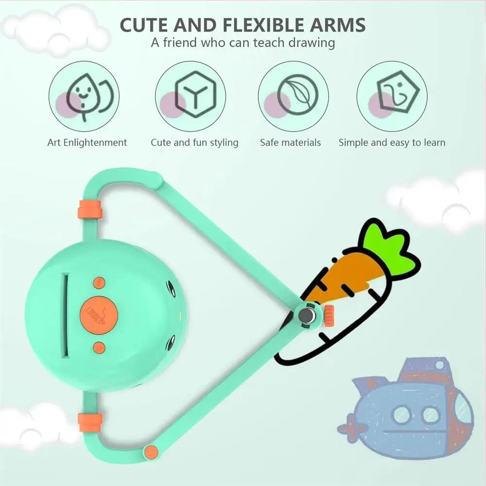 AI Drawing Robot Friend who can teach drawing