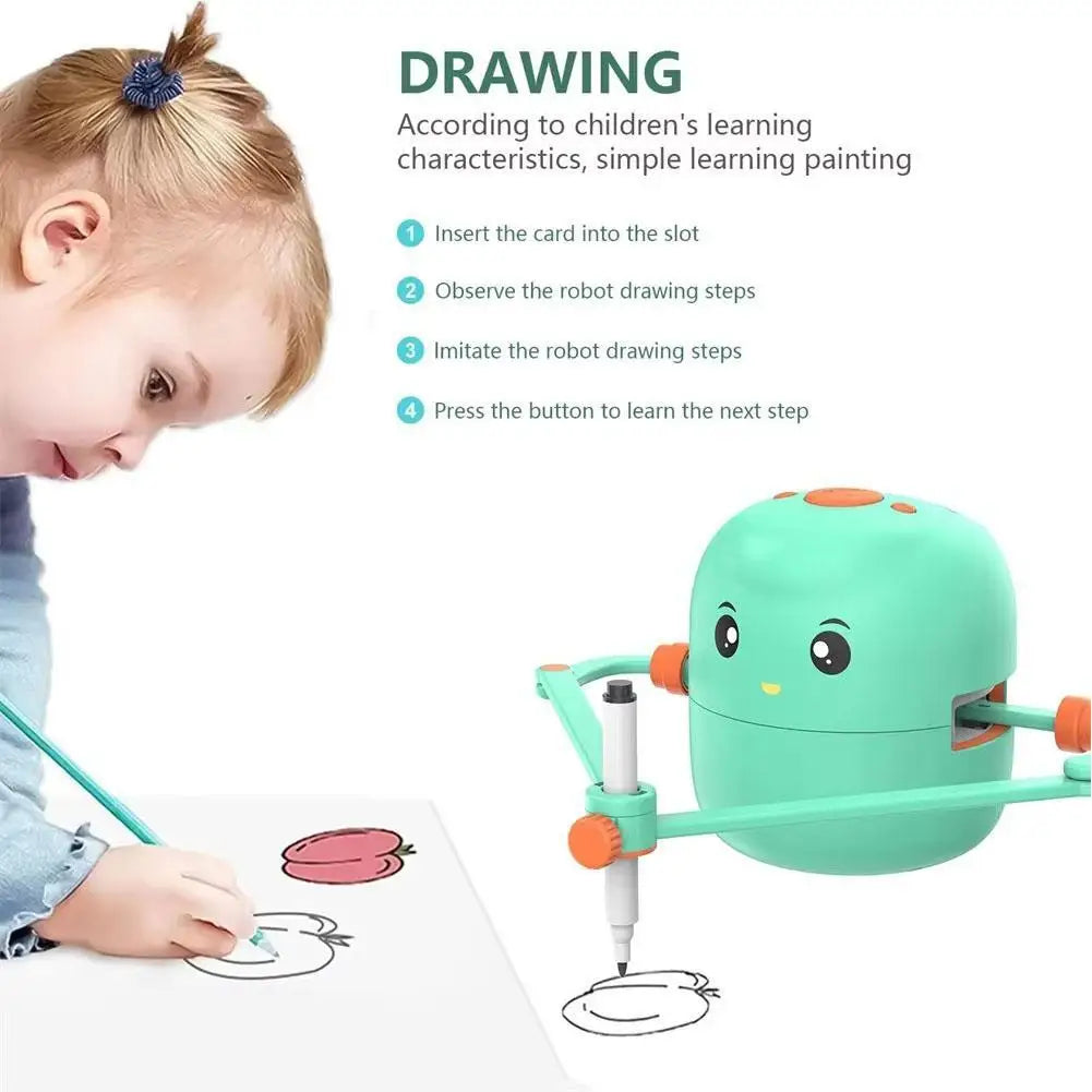 AI Drawing Robot Friend who can teach drawing