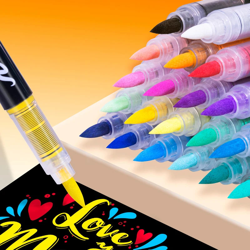 Acrylic Pressure Sensitive Premium Markers: All Surface Marker